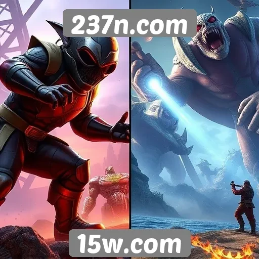 Comparativo de gráficos nos jogos do 237n